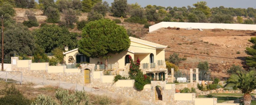 Detached house for sale with a wonderful garden and unlimited sea view, Kranidi, Ermioni  property main image